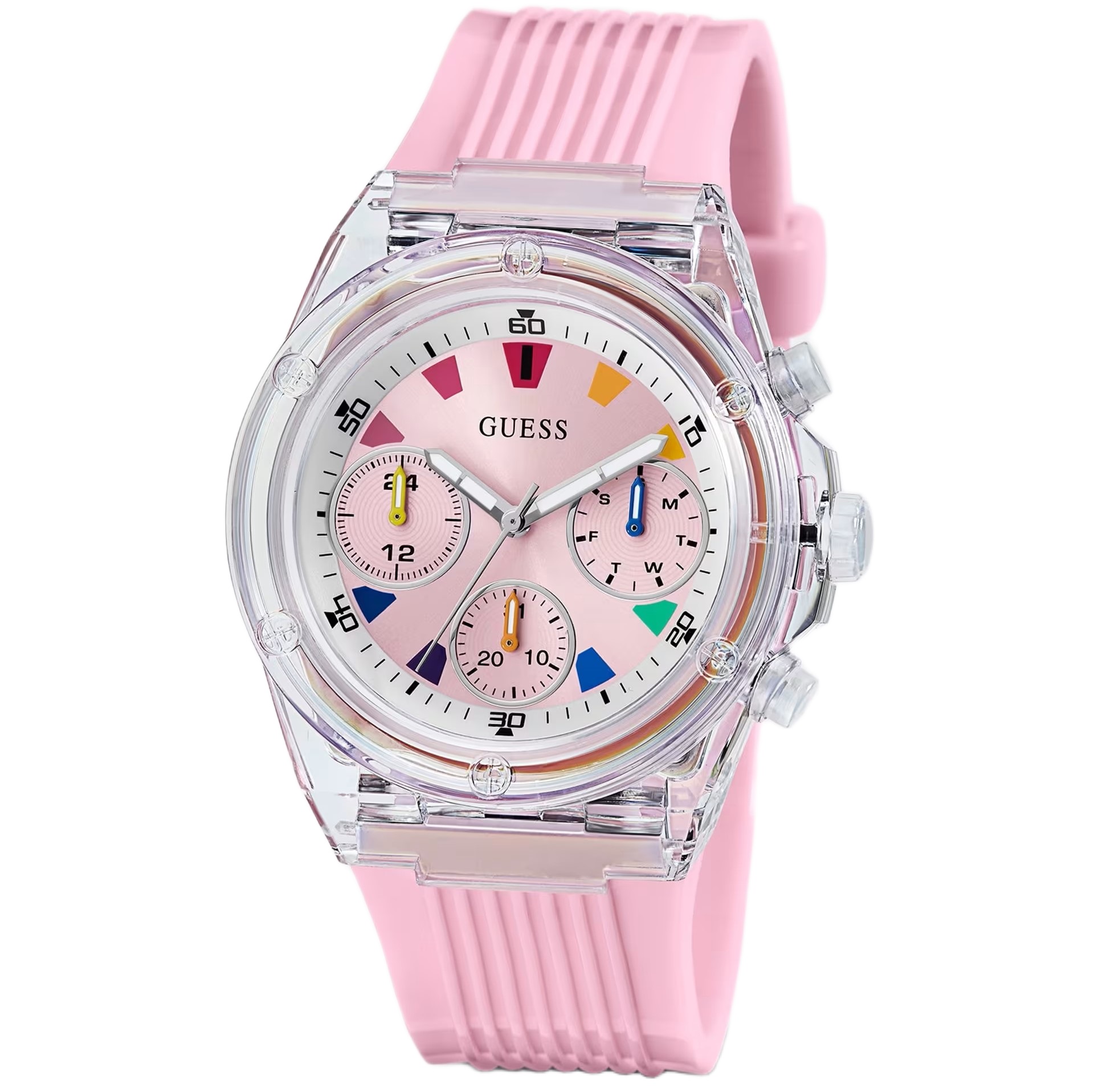 Đồng Hồ đeo tay Nữ Guess Eco-Friendly Multifunction Women Watch GW0438L7 5