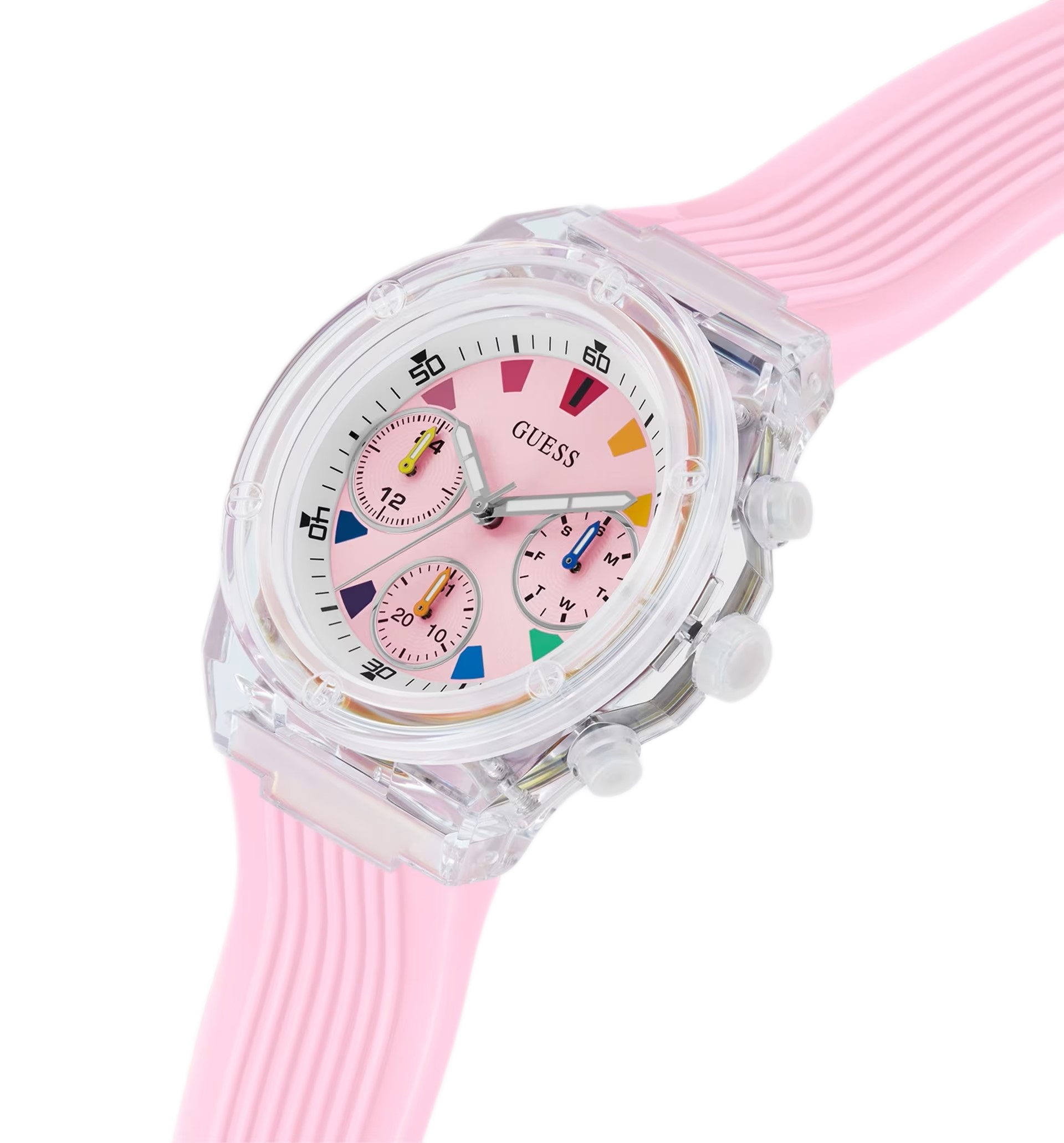 Đồng Hồ đeo tay Nữ Guess Eco-Friendly Multifunction Women Watch GW0438L7 11