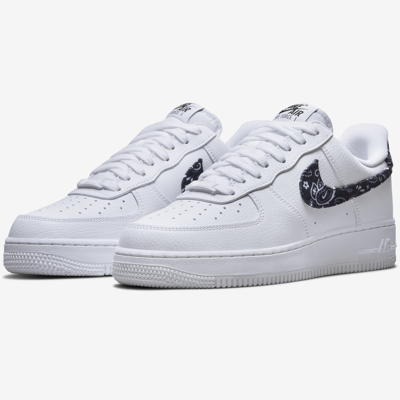 GIÀY THỂ THAO UNISEX NIKE AIR FORCE 1 LOW 07 ESSENTIALS ´BLACK PAISLEY´ DH4406-101 7
