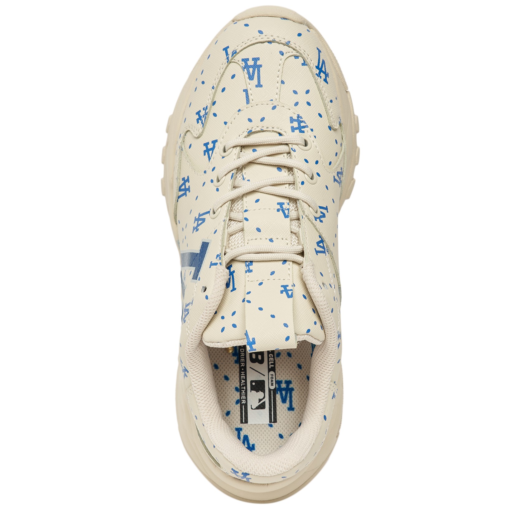 GIÀY SNEAKER MLB LA BIG BALL CHUNKY SAFFIANO DIAMOND MONOGRAM LA DODGERS 3ASHMS13N-07IVS 3