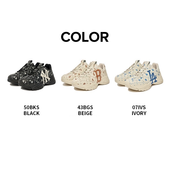 GIÀY SNEAKER MLB LA BIG BALL CHUNKY SAFFIANO DIAMOND MONOGRAM LA DODGERS 3ASHMS13N-07IVS 4