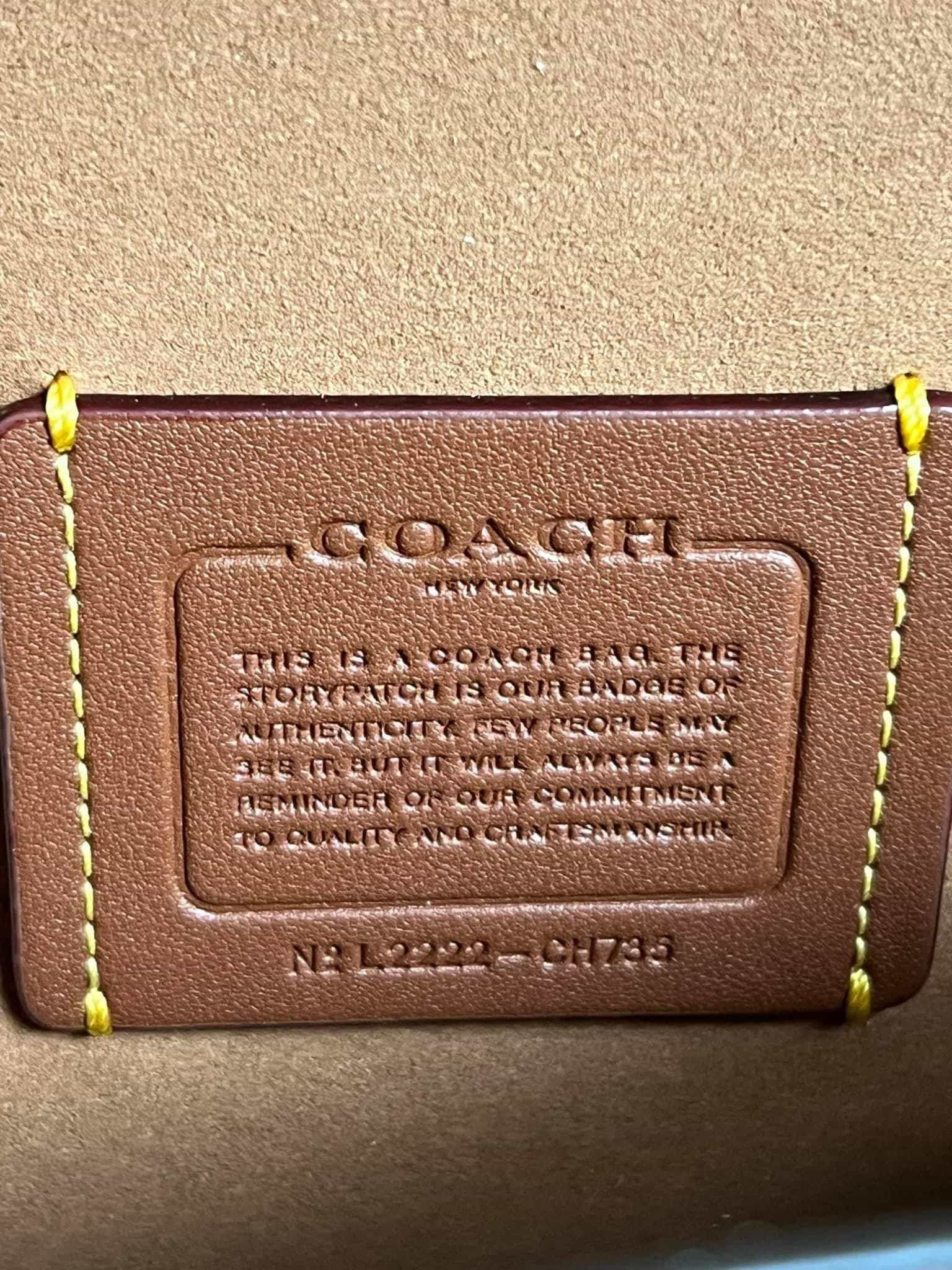 Túi xách Coach Tabby 26 Shoulder Bag Canary Yellow CH735 2