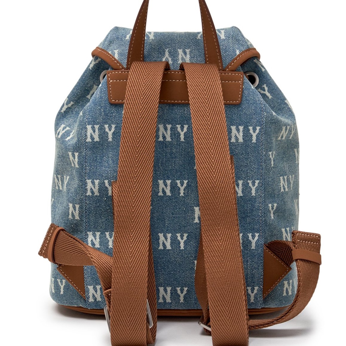 Ba lô MLB Classic Monogram Vintage Denim Backpack New York Yankees Blue 3ABKM065N-50BLL 1