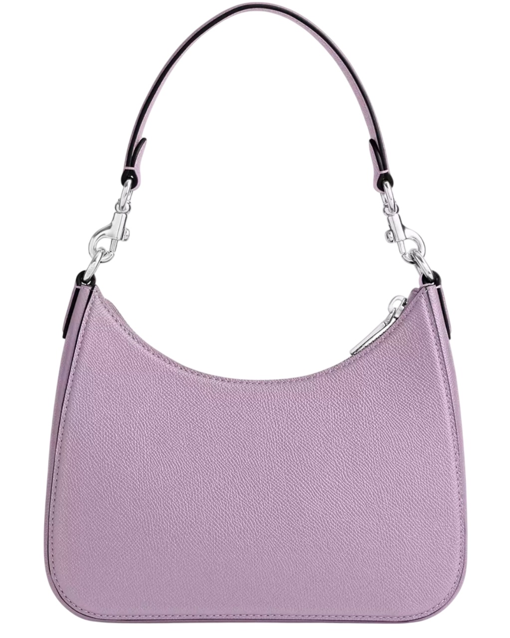 Túi nữ Coach Hobo Crossbody Soft Purple Crossgrain Leather With Signature Canvas CJ842 7