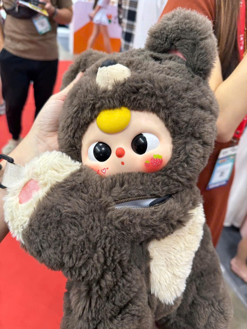 Ba lô Gấu Bông Baby Three 4