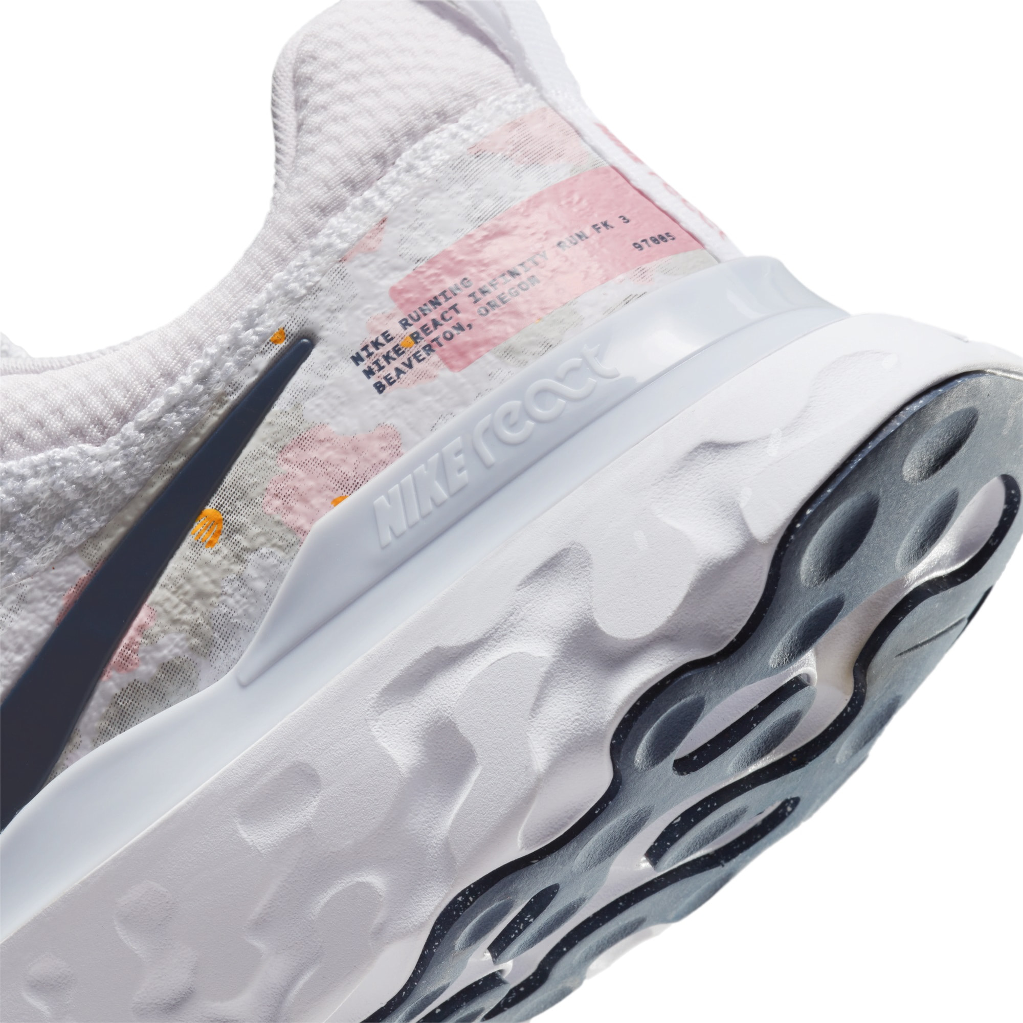 GIÀY THỂ THAO NIKE NỮ REACT INFINITY 3 PREMIUM WHITE PEARL PINK WOMENS ROAD RUNNING SHOES FD4151-100 8