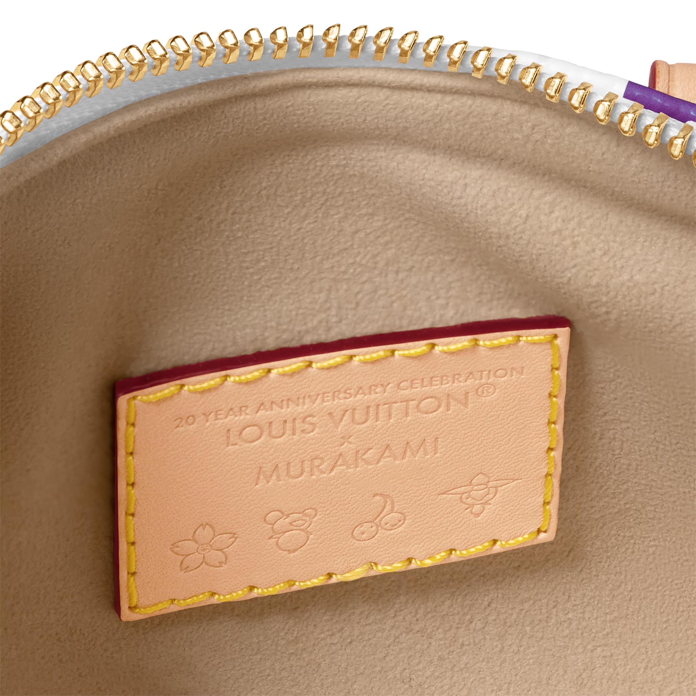 Túi đeo chéo Louis Vuitton Nano Speedy LV x TM Multicolore Blanc M13391 4