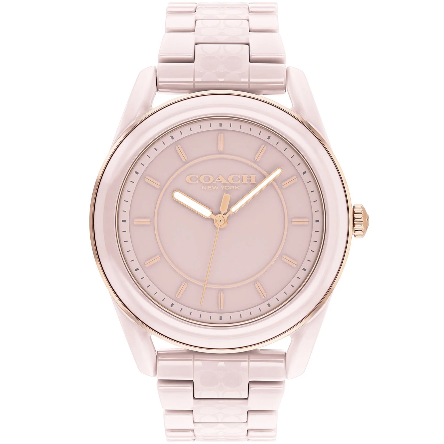 Đồng hồ đeo tay nữ Coach Preston Blush Ceramic 14503772 3