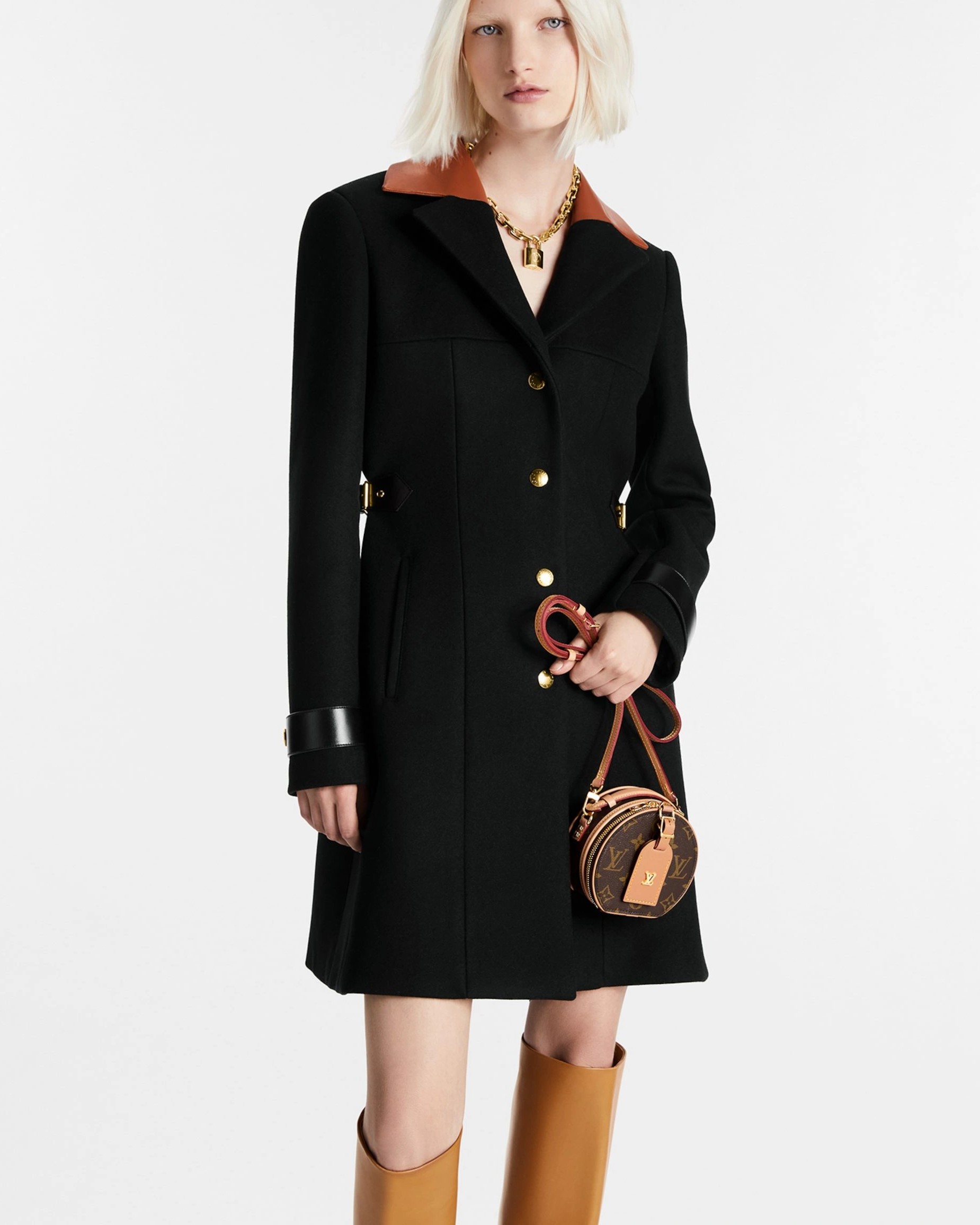 Túi xách cốp LV Louis Vuitton Mini Boite Chapeau Monogram M44699 9
