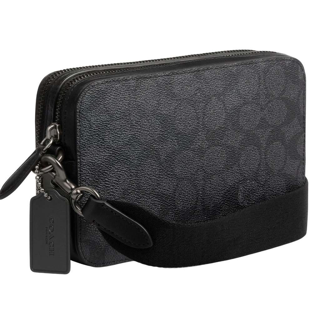 Túi đeo chéo nam Coach Charter Crossbody 19 In Signature Canvas CR783 1
