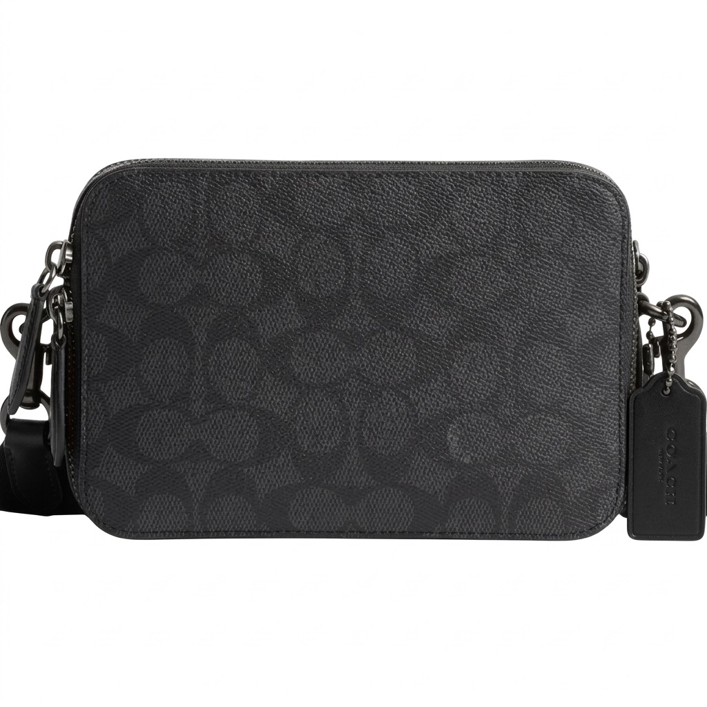 Túi đeo chéo nam Coach Charter Crossbody 19 In Signature Canvas CR783 4