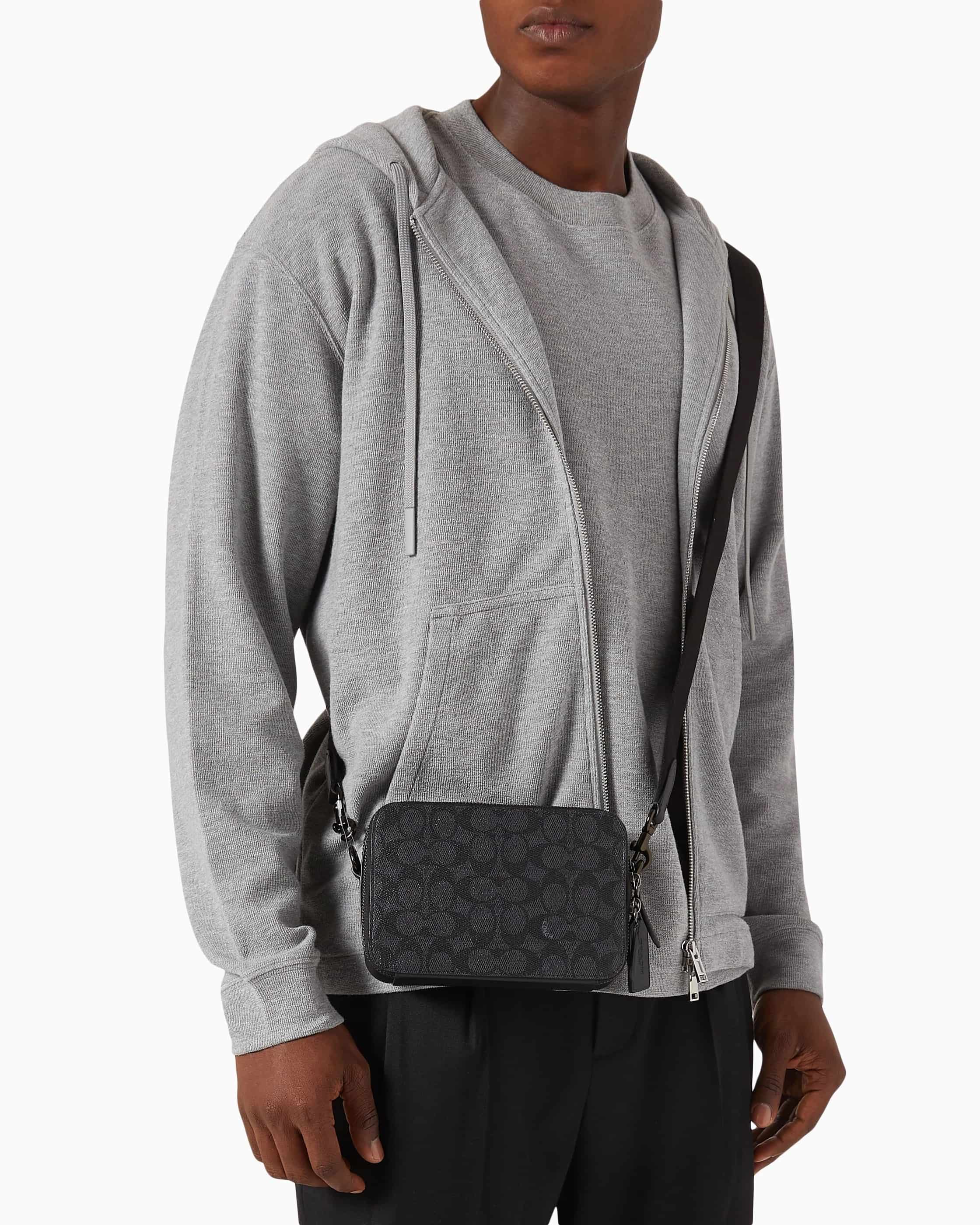 Túi đeo chéo nam Coach Charter Crossbody 19 In Signature Canvas CR783 6