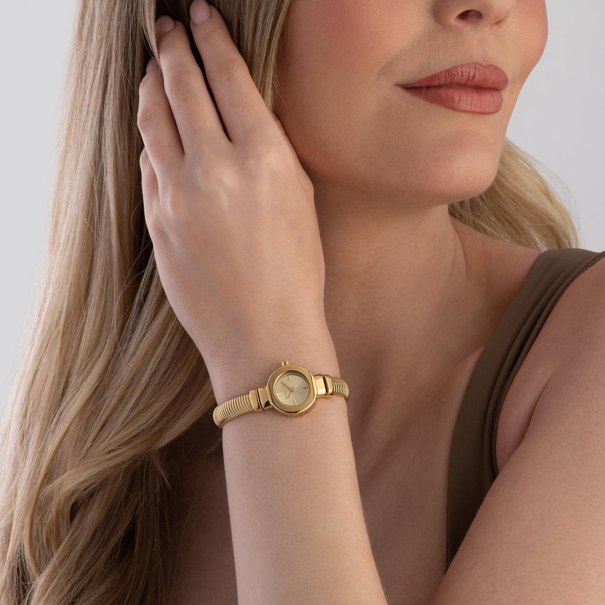 Đồng hồ đeo tay nữ Michael Kors Mini Gramercy Rose Gold-Tone Watch MK7528 1