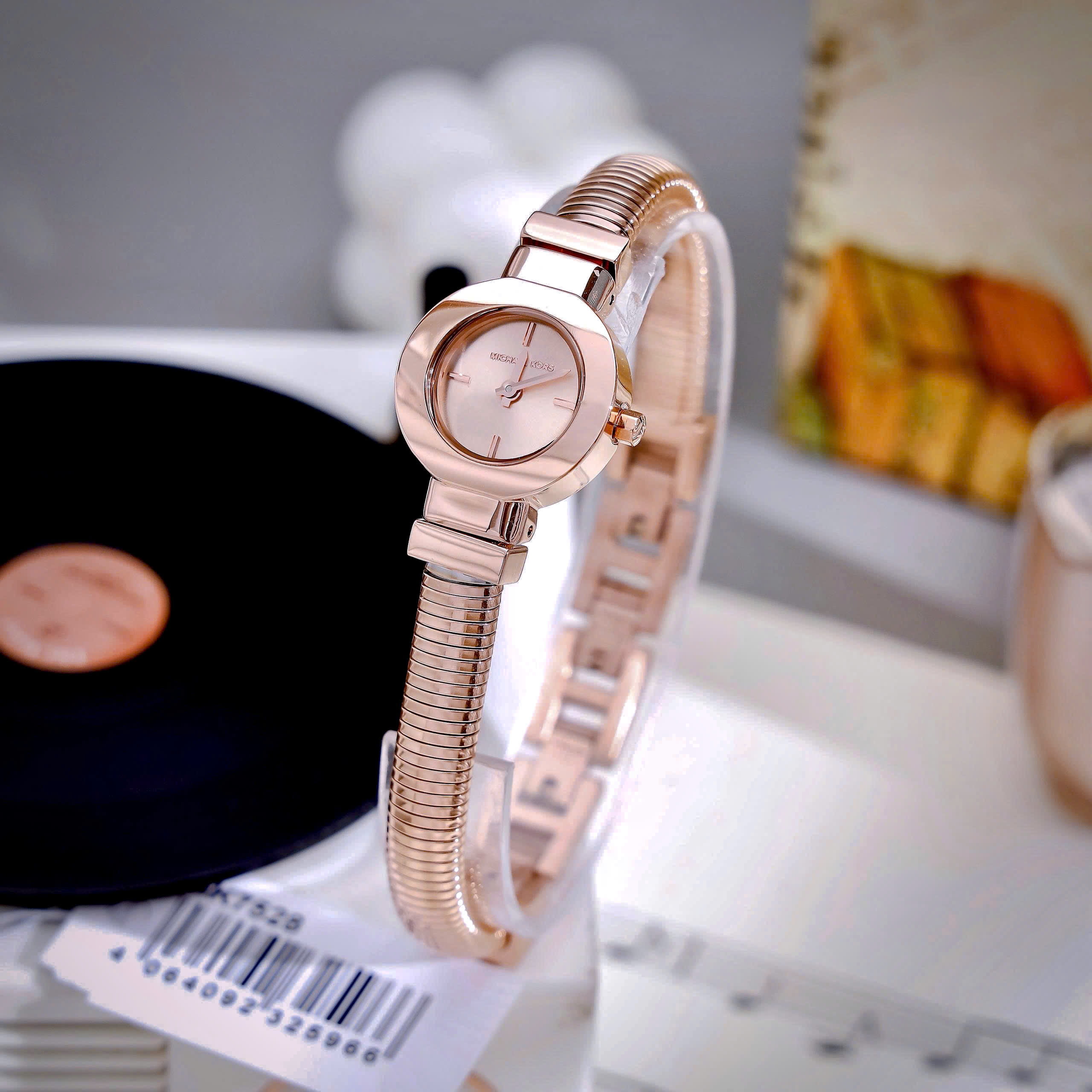 Đồng hồ đeo tay nữ Michael Kors Mini Gramercy Rose Gold-Tone Watch MK7528 6