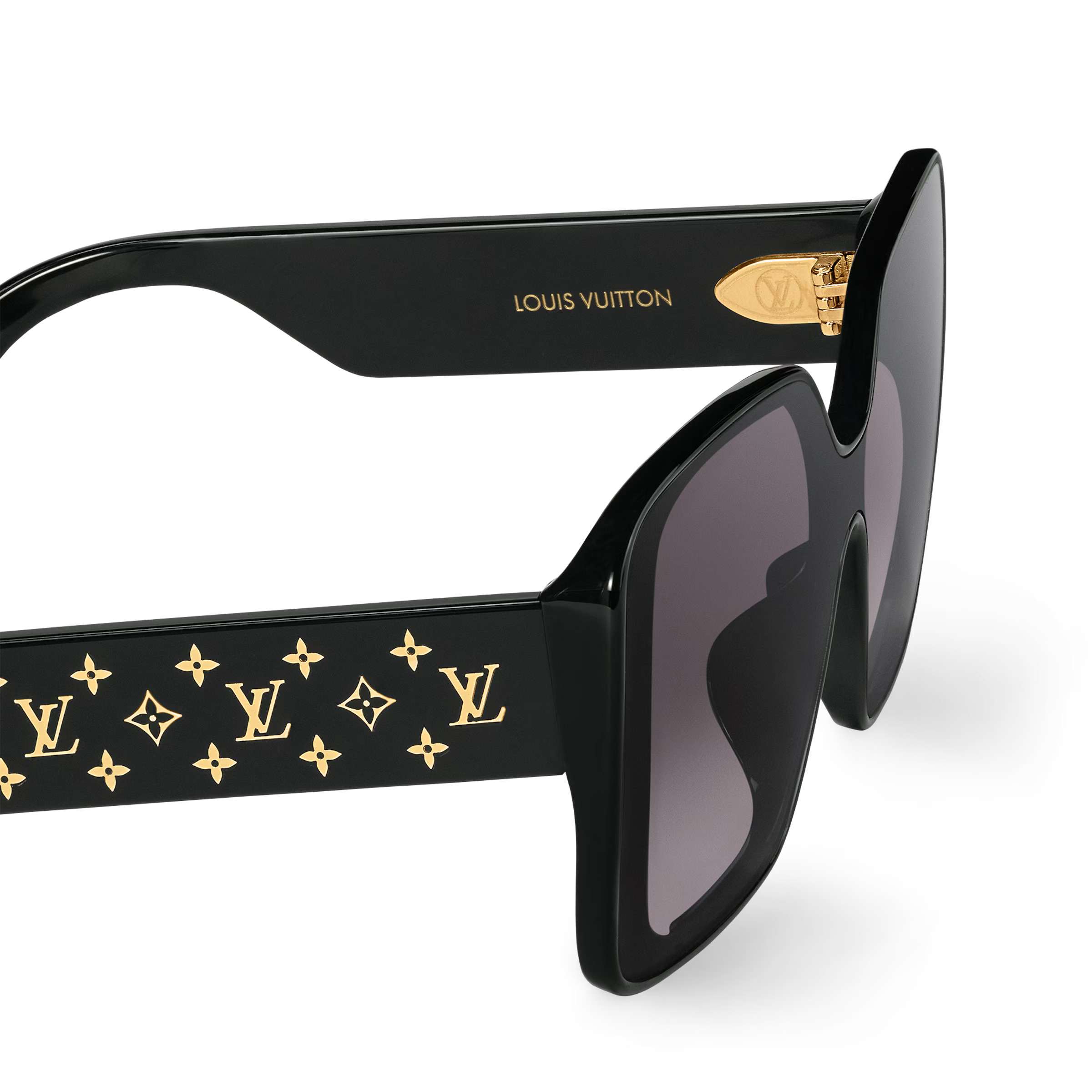 MẮT KÍNH LOUIS VUITTON LV MONOGRAM SQUARE ACETATE FRAME SUNGLASSES Z1999W 8