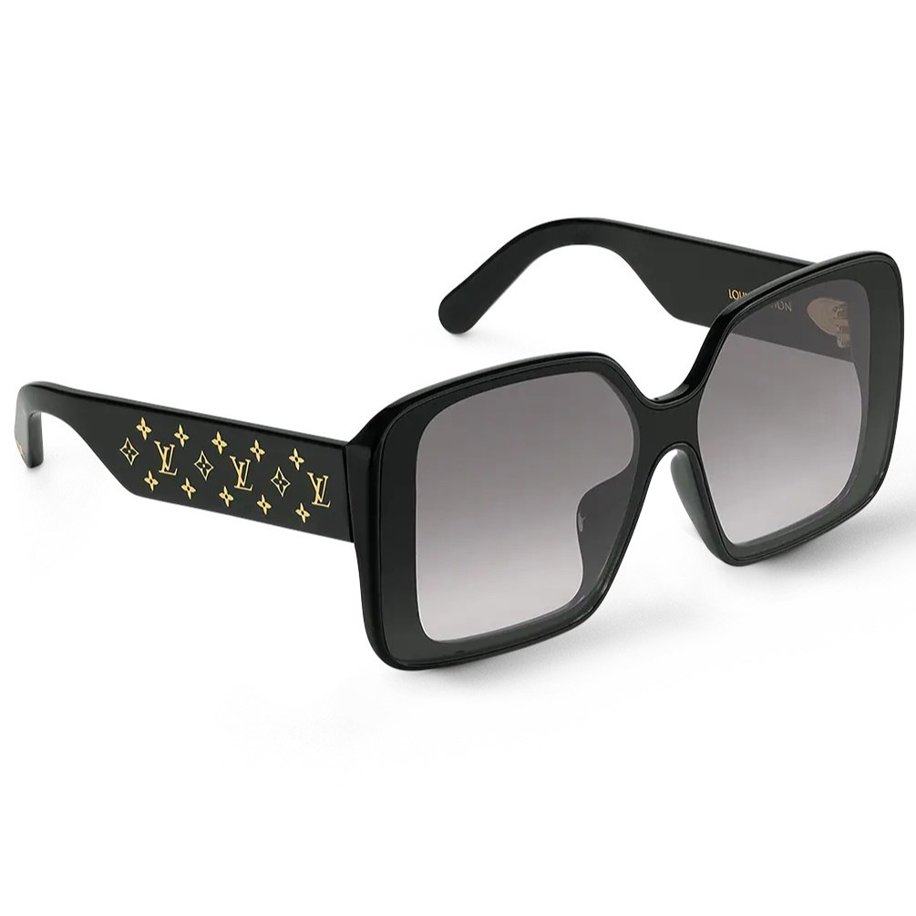 MẮT KÍNH LOUIS VUITTON LV MONOGRAM SQUARE ACETATE FRAME SUNGLASSES Z1999W 9