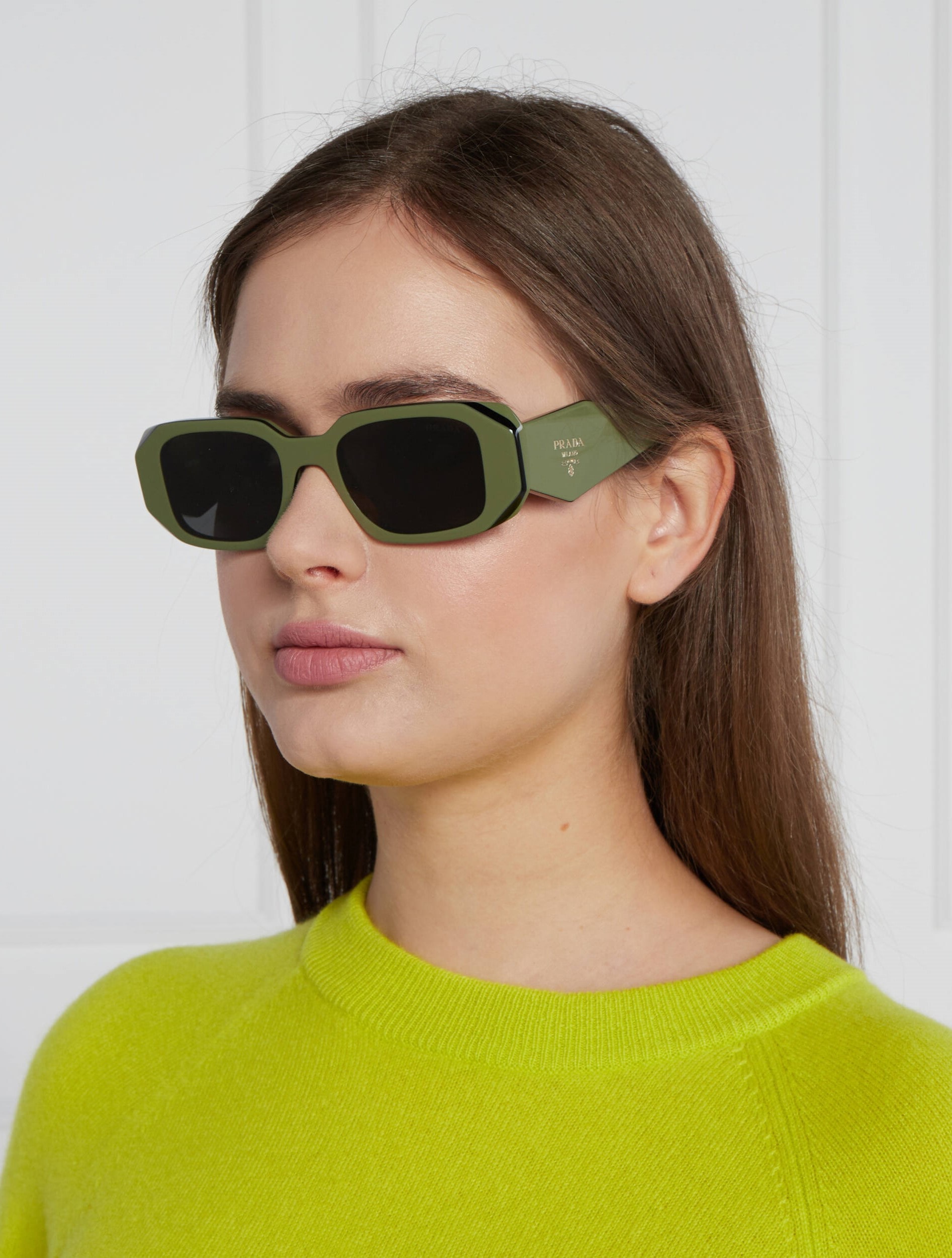 Kính mát Prada Symbole Sunglasses Green 9