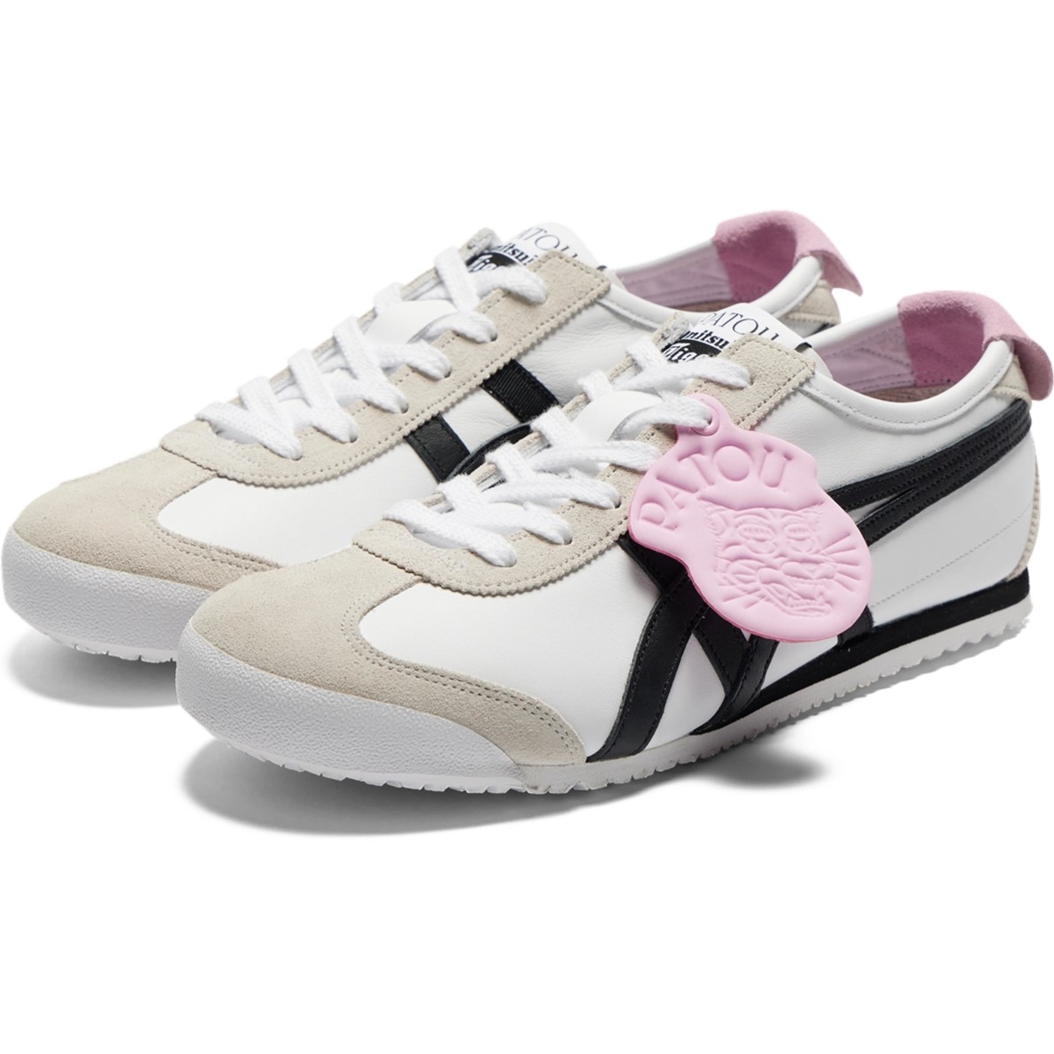 Giày thể thao Onitsuka Tiger x Patou Mexico 66 White Black 1183C380-100 1