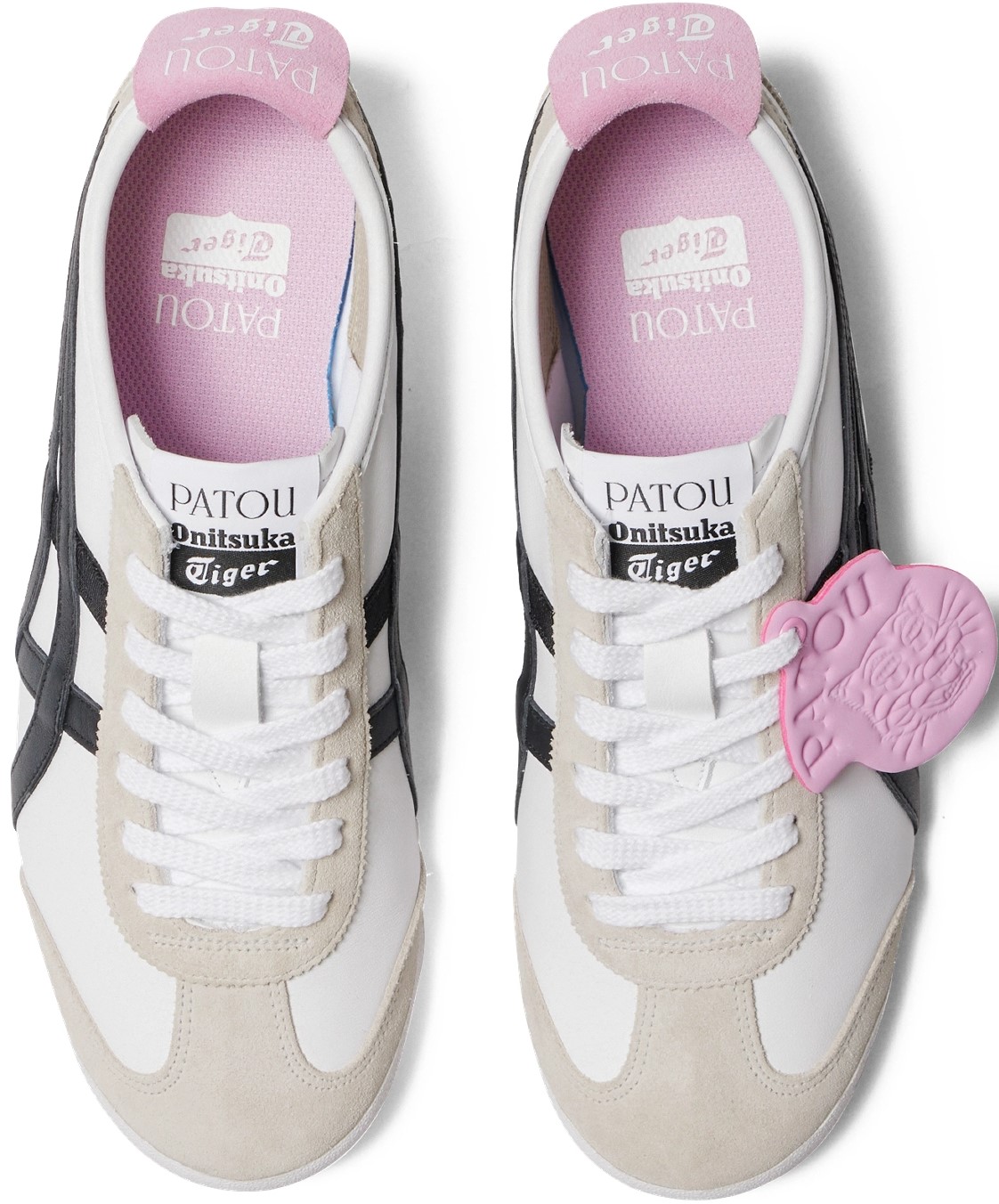 Giày thể thao Onitsuka Tiger x Patou Mexico 66 White Black 1183C380-100 2