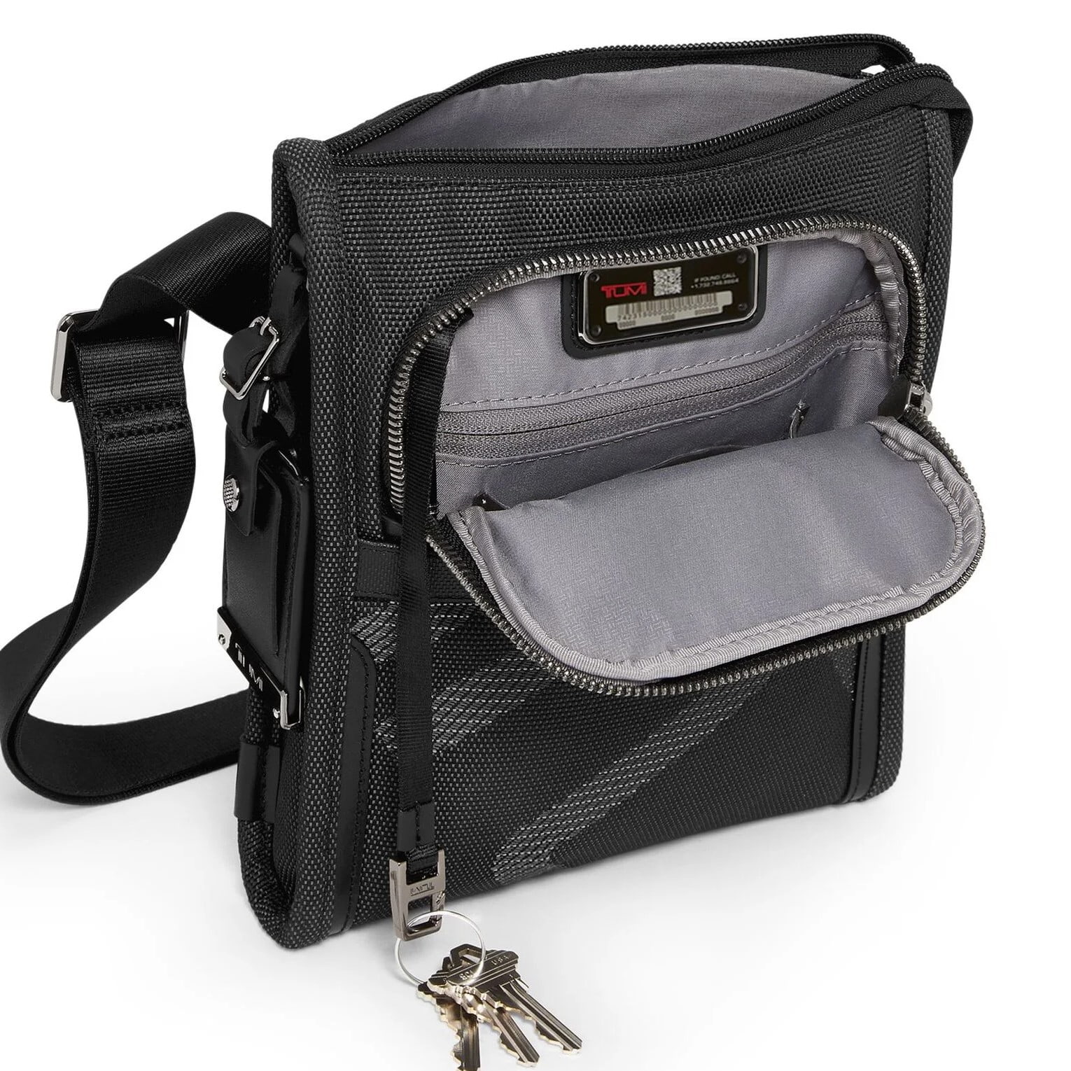 Túi nam Tumi Alpha Pocket Bag Small Reflective T-Jacquard 2