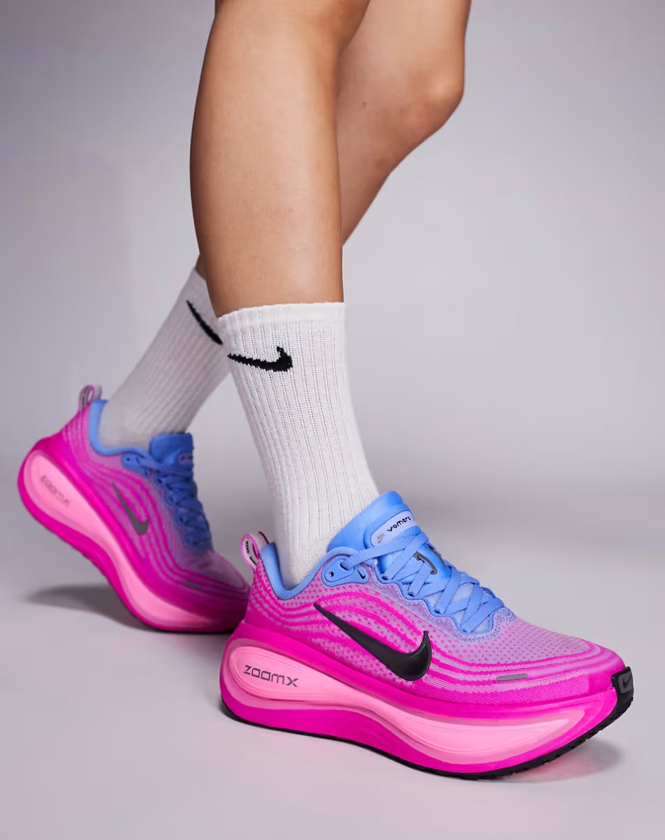 Giày thể thao Nike nữ Vomero Plus Womens Road Running Shoes Royal Pulse Fire Pink HV8154-400 14