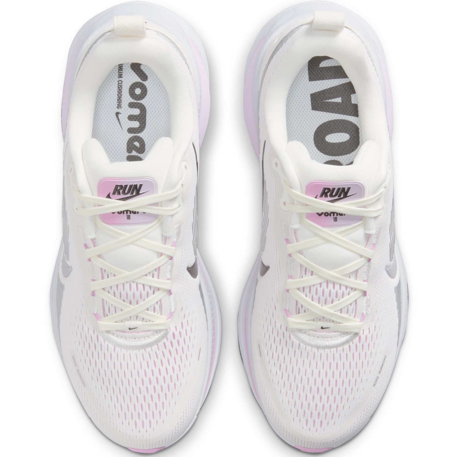 Giày thể thao Nike nữ Vomero 18 Womens Road Running Shoes Smooth White Pink Purple IM2503-133 5