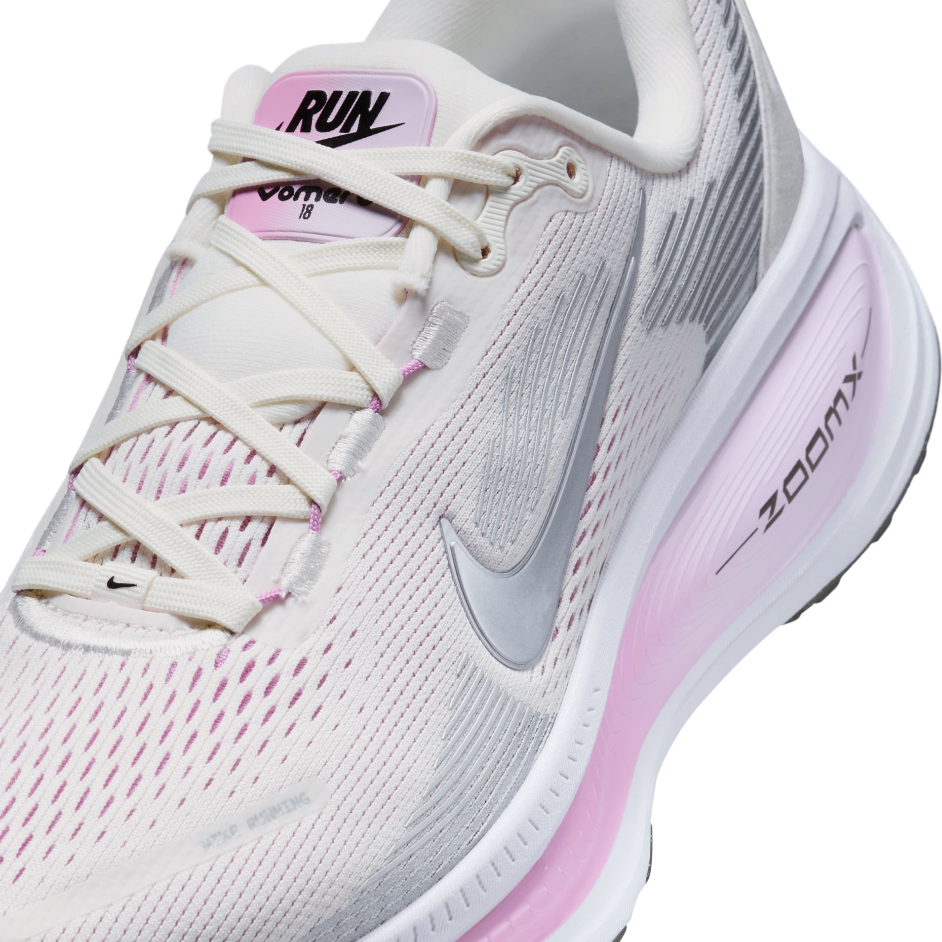 Giày thể thao Nike nữ Vomero 18 Womens Road Running Shoes Smooth White Pink Purple IM2503-133 9
