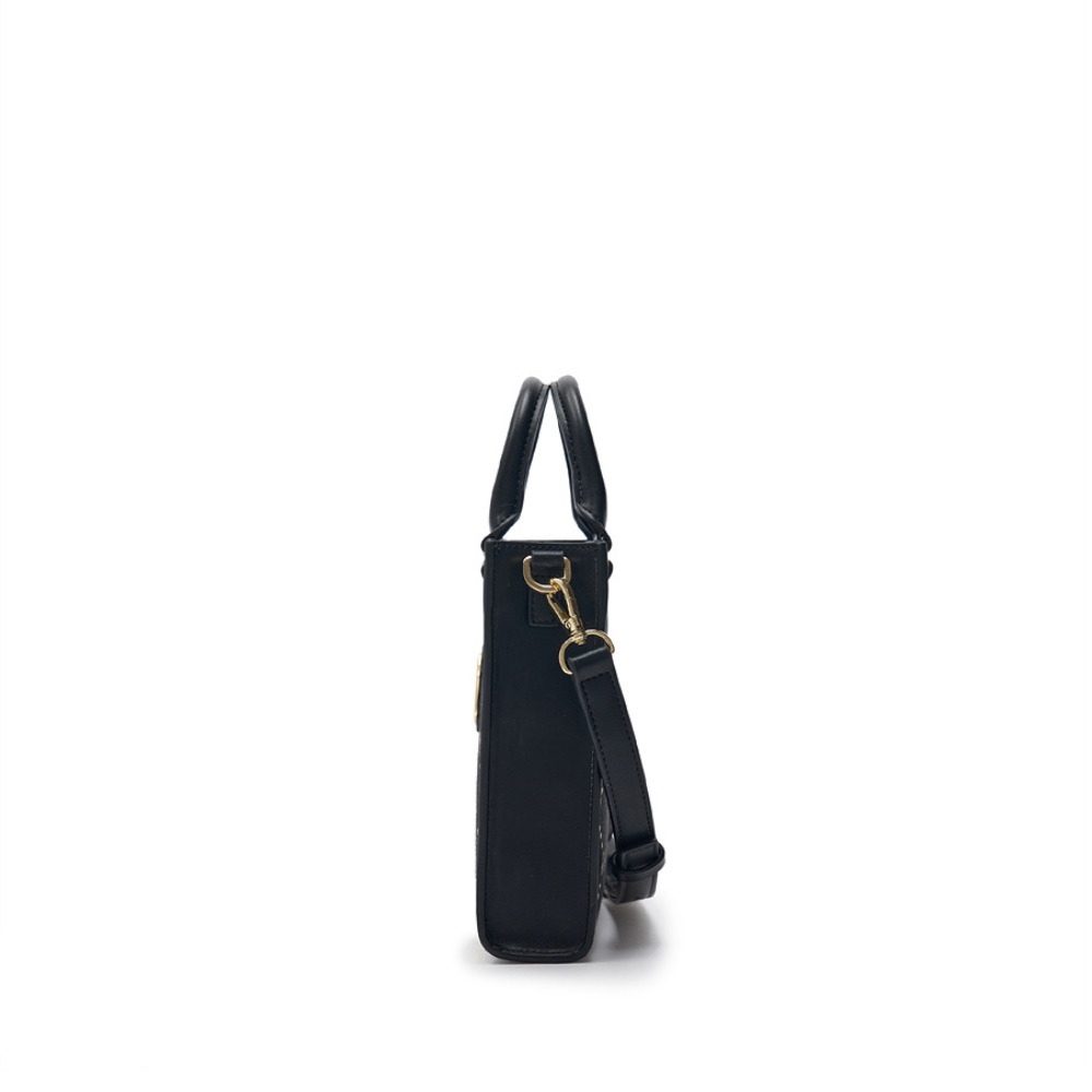 Túi xách MLB Korea Diamond Monogram Mini Tote Bag New York Yankees Black 7ACRMD34N-50BKS 6