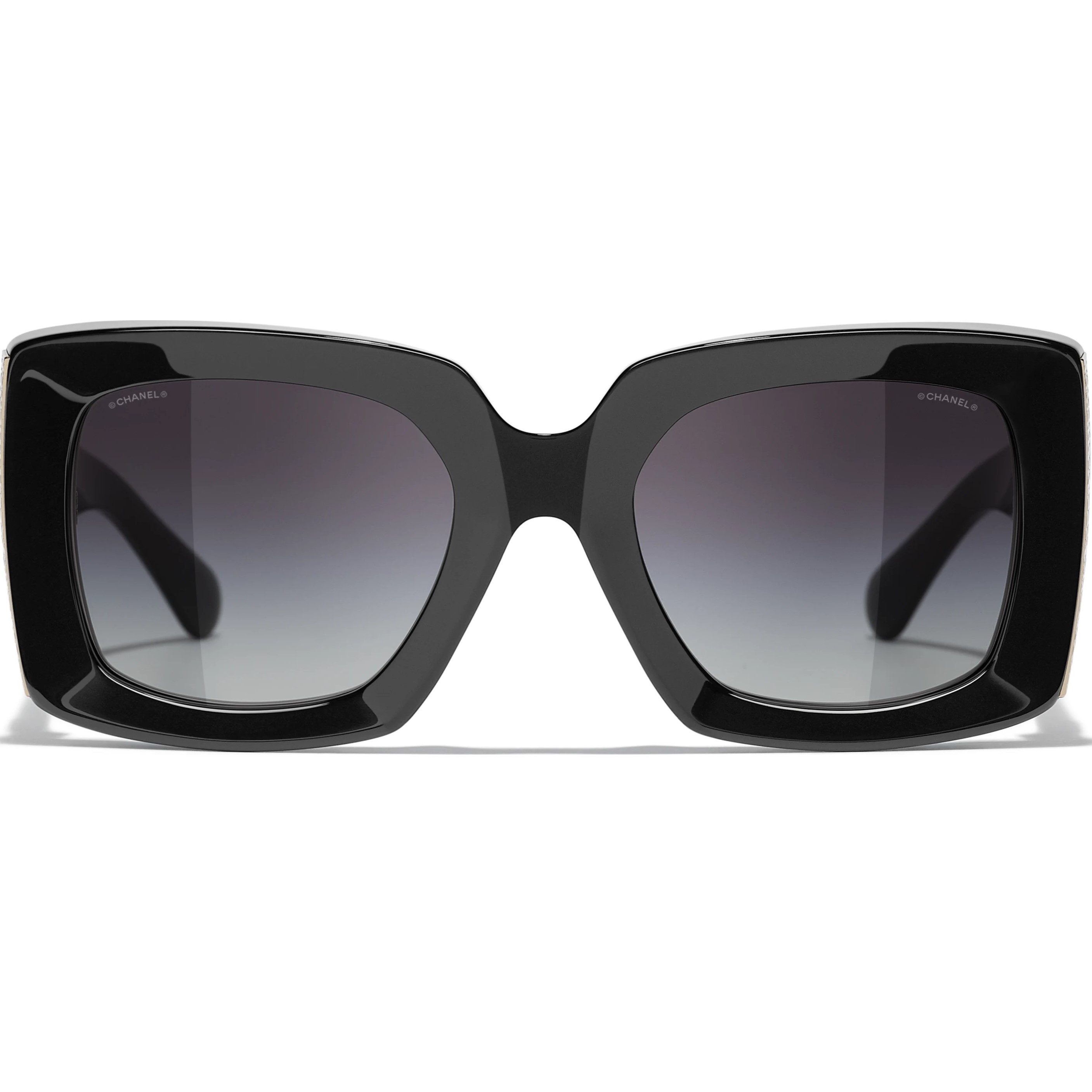 Kính mát thời trang Chanel Rectangle Acetate Sunglasses 5435 1