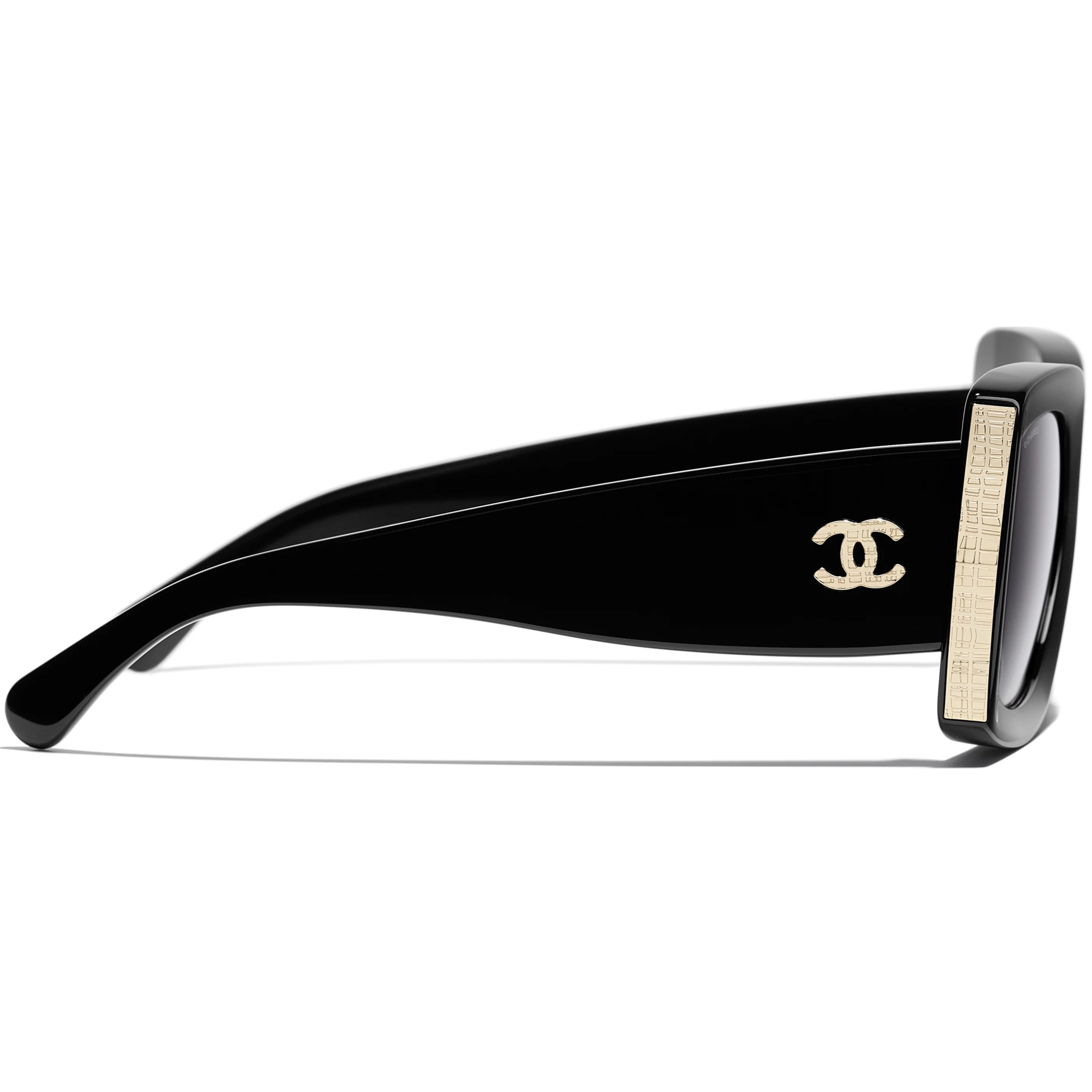 Kính mát thời trang Chanel Rectangle Acetate Sunglasses 5435 2