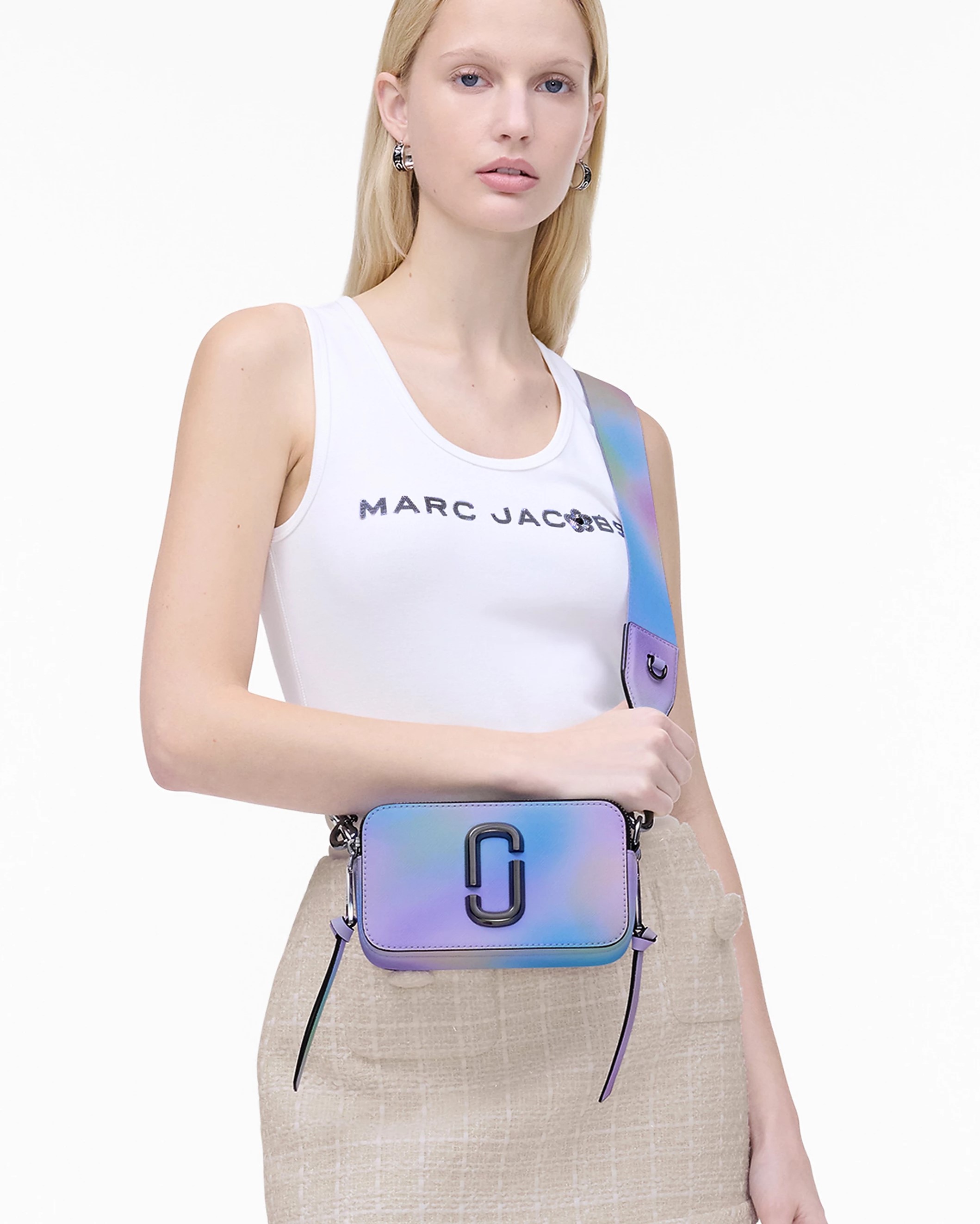 Túi đeo chéo nữ Marc Jacobs in phun The Airbrush Snapshot Crossbody Bag 2P5HCR002H02 6