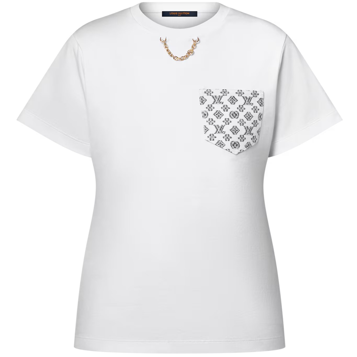 Áo phông LV nữ Louis Vuitton Signature Plaque T-Shirt 2