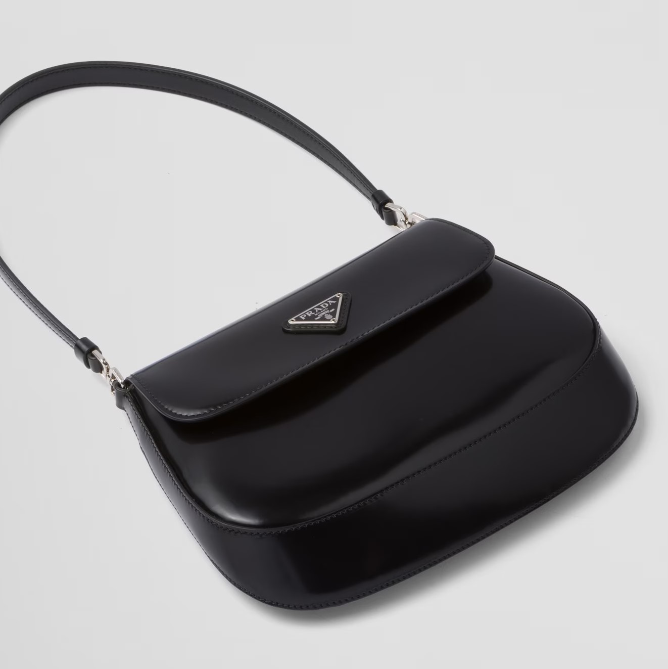 TÚI XÁCH PRADA CLEO BRUSHED LEATHER SHOULDER BAG WITH FLAP 11
