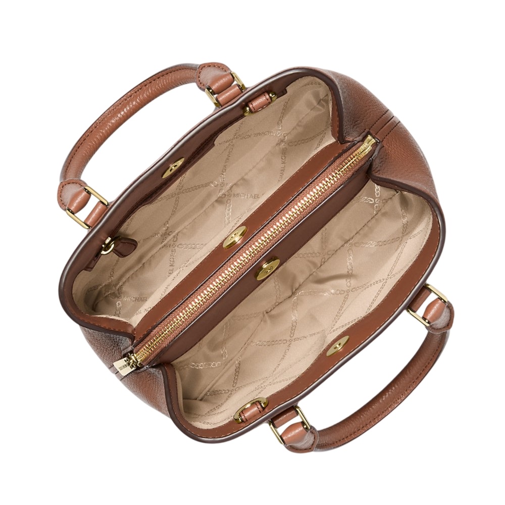 Túi đeo chéo nữ MK Michael Kors Camille Small Pebbled Leather Satchel 30T0GCAS1L 2