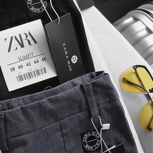 Quần dài slim fit Zara 3