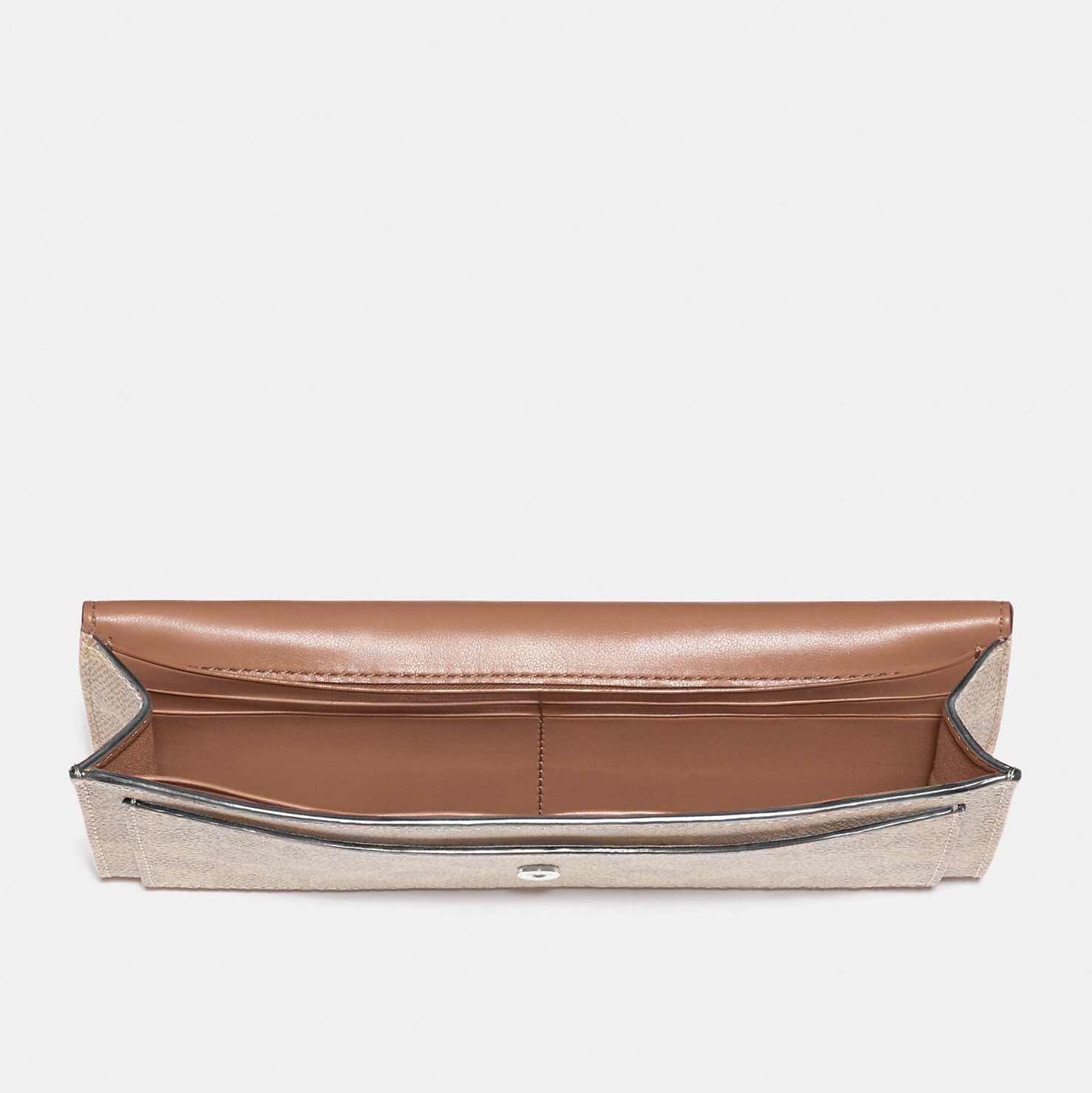 VÍ NỮ DÀI COACH CAO CẤP | COACH SOFT WALLET IN COLORBLOCK SIGNATURE CANVAS 25
