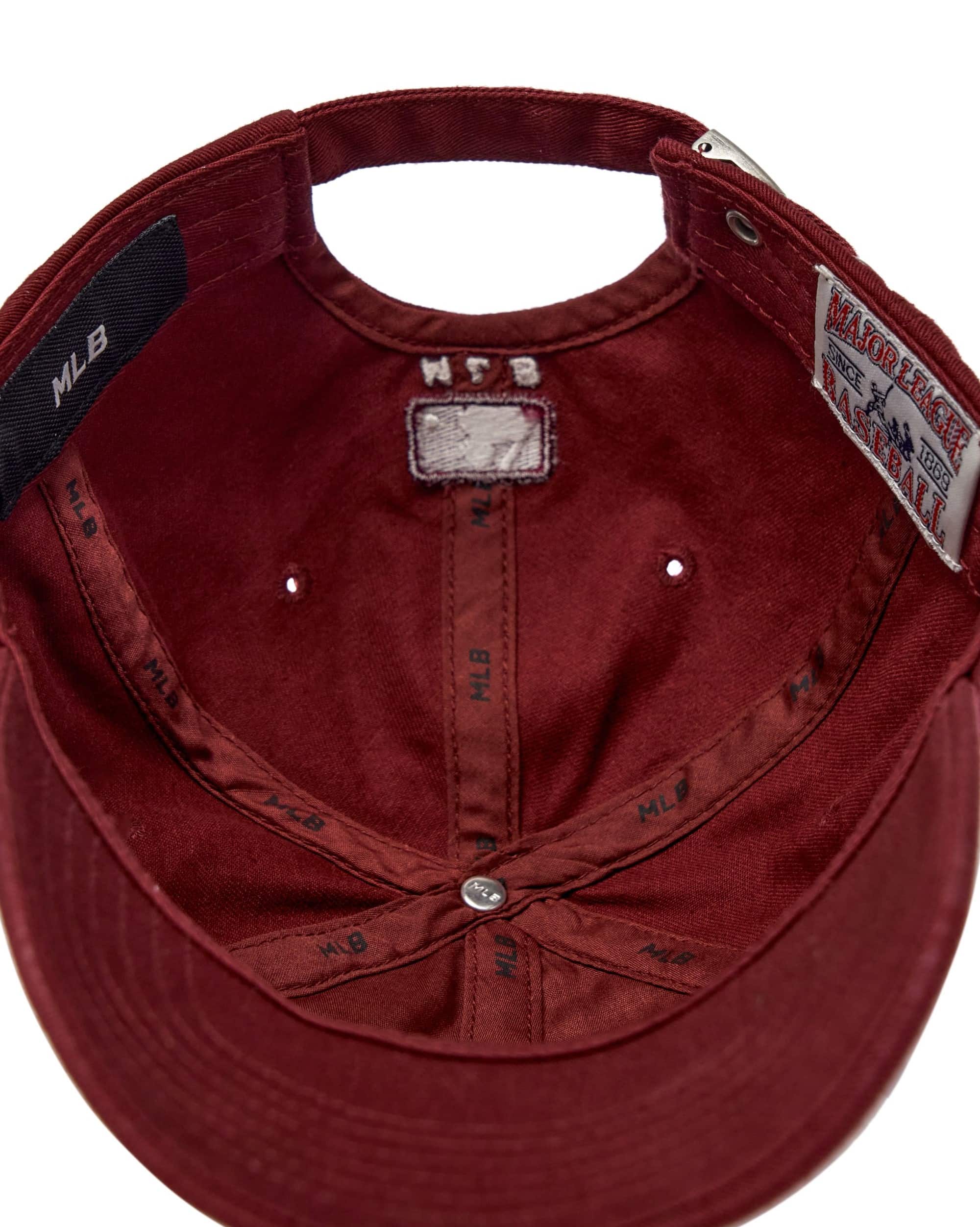 Nón kết MLB LA Rookie Unstructured Ball Cap LA Dodgers Wine 3ACP7701N-07WIS 1