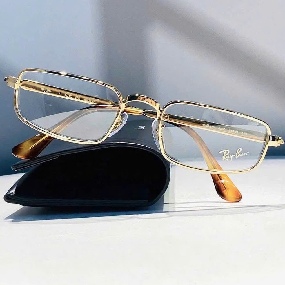 Mắt Kính Cận RayBan Rocky Polished Arista Gold RB3927V 7