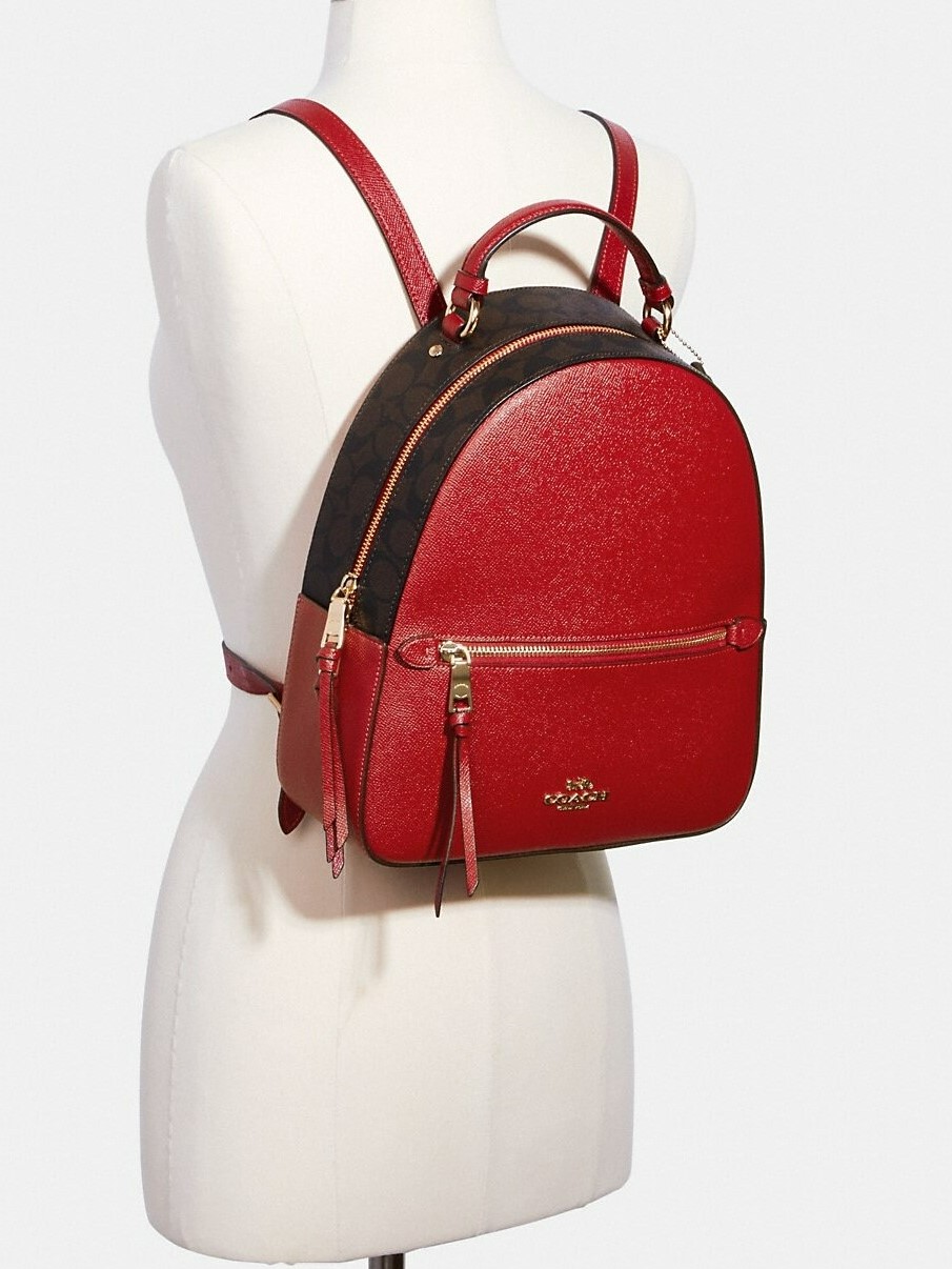 BALO COACH JORDYN BACKPACK WITH SIGNATURE CANVAS DETAIL 1