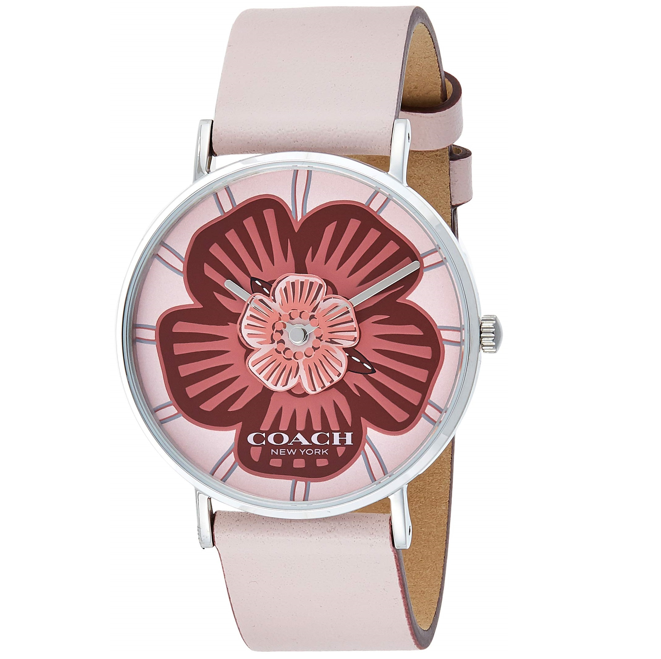 ĐỒNG HỒ ĐEO TAY COACH PERRY QUARTZ PINK FLORAL DIAL LADIES WATCH 14503231 2