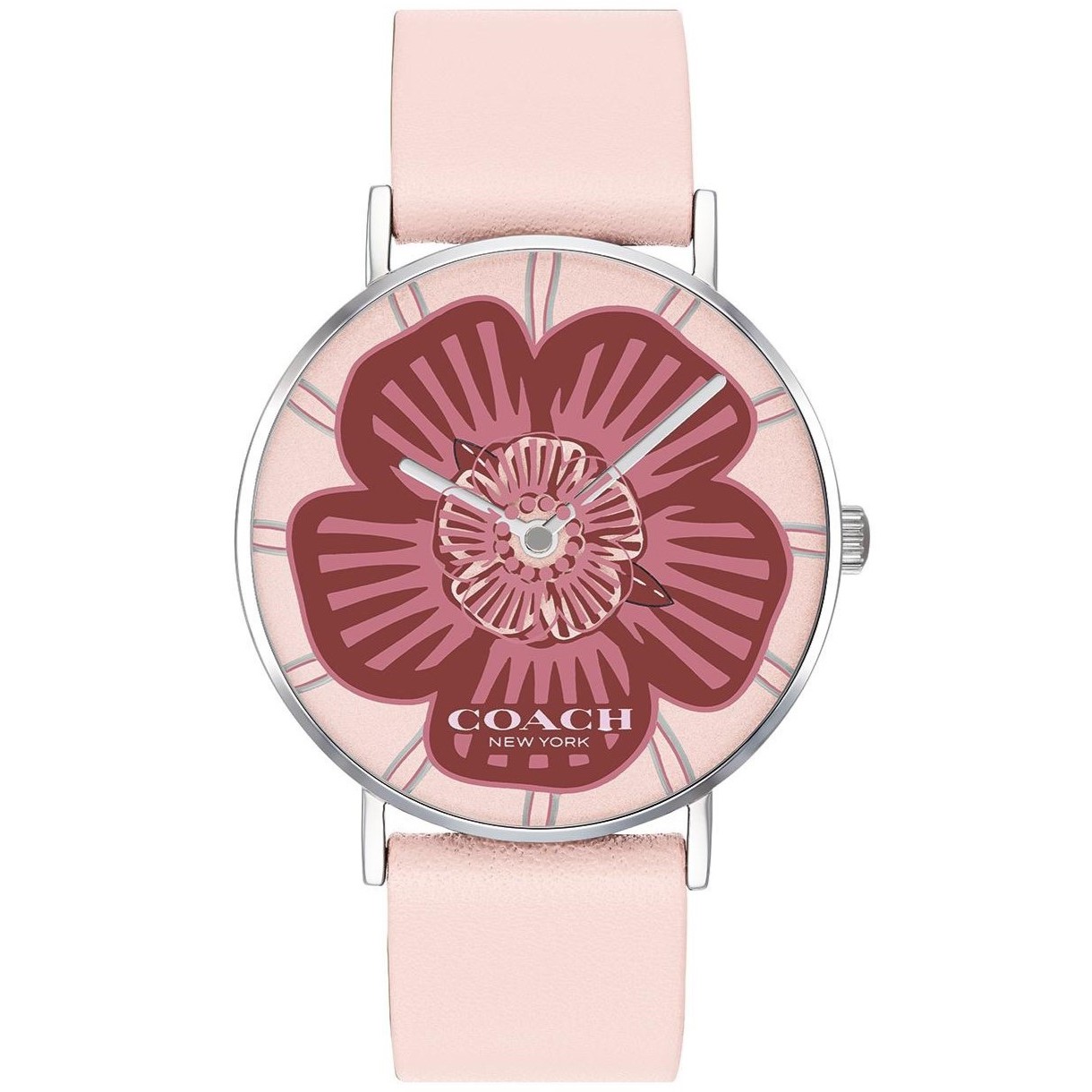 ĐỒNG HỒ ĐEO TAY COACH PERRY QUARTZ PINK FLORAL DIAL LADIES WATCH 14503231 4