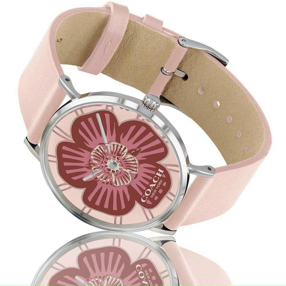 ĐỒNG HỒ ĐEO TAY COACH PERRY QUARTZ PINK FLORAL DIAL LADIES WATCH 14503231 7