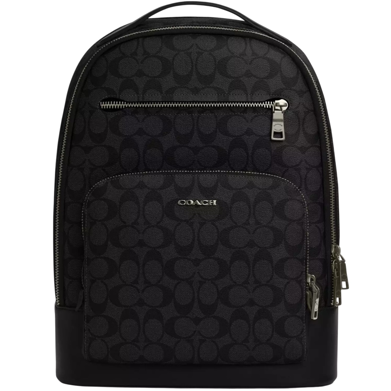 Ba lô Coach Ethan Backpack In Signature Canvas Gunmetal Black CL962 1