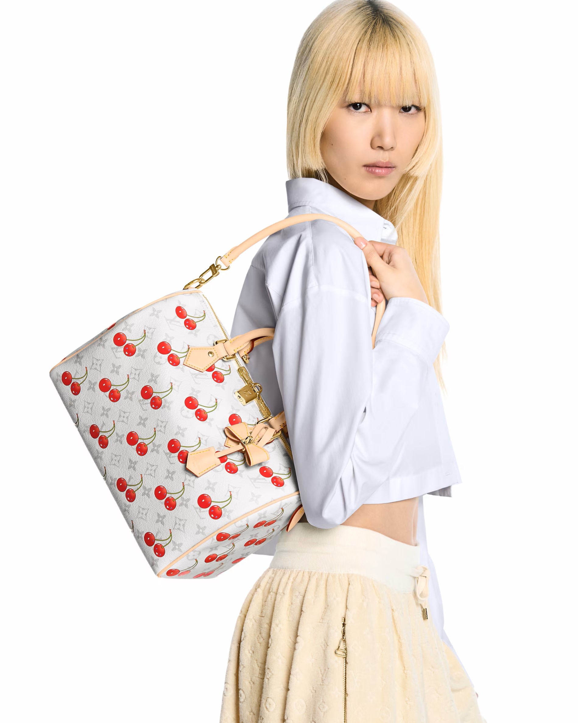 Túi xách Louis Vuitton Speedy Soft Bandouliere 30 LV x TM M14238 4