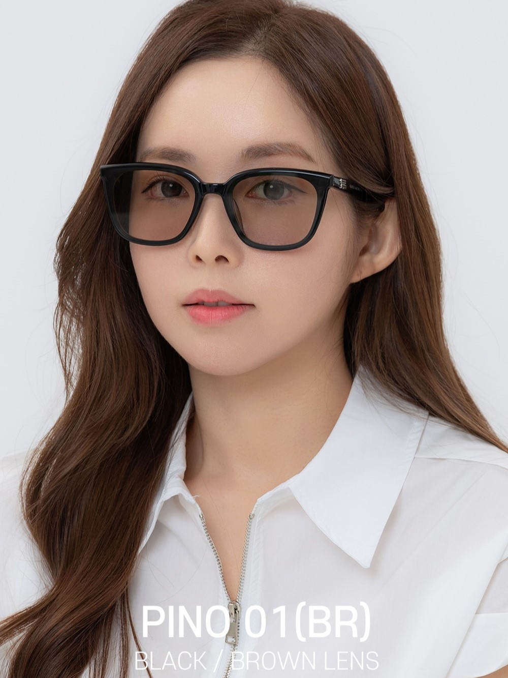 KÍNH MÁT GM GENTLE MONSTER PINO 01(BR) BROWN LENSES BLACK ACETATE FRAME 9