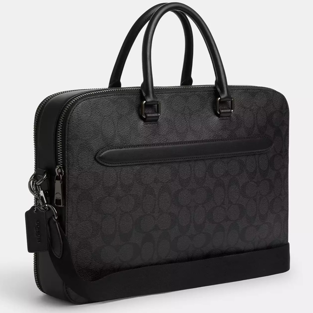 TÚI DÁNG CẶP LAPTOP NAM COACH ETHAN BRIEF IN SIGNATURE CANVAS CR274 1