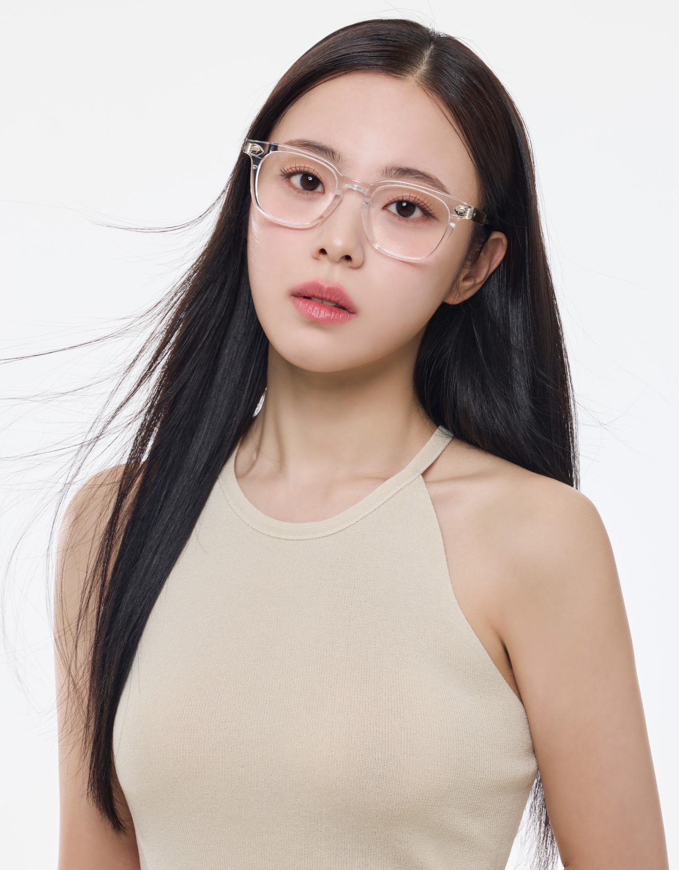 Kính mát Gentle Monster Kubo C1 Square Glasses in Clear Acetate Frame 1