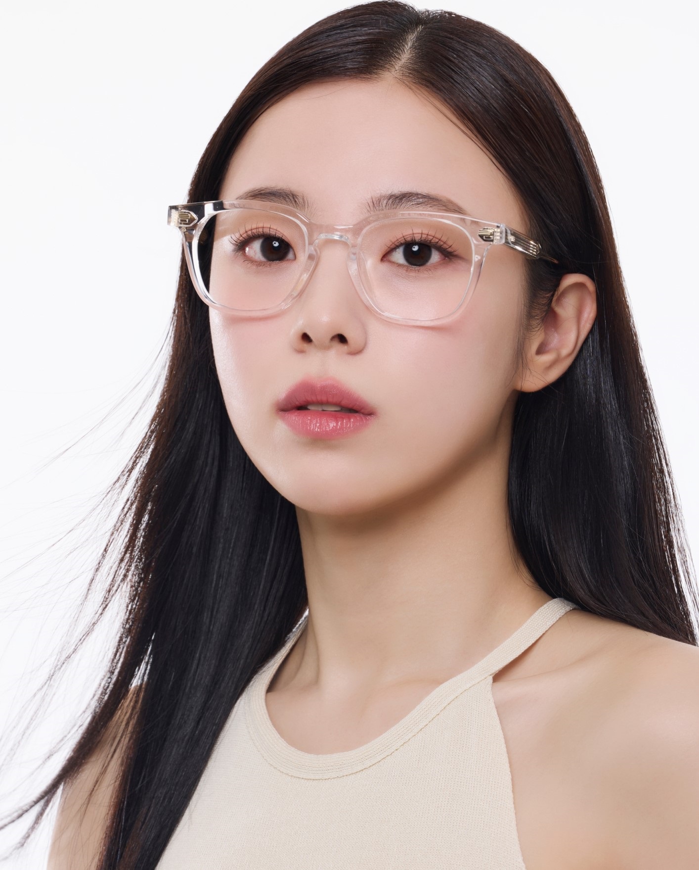 Kính mát Gentle Monster Kubo C1 Square Glasses in Clear Acetate Frame 12