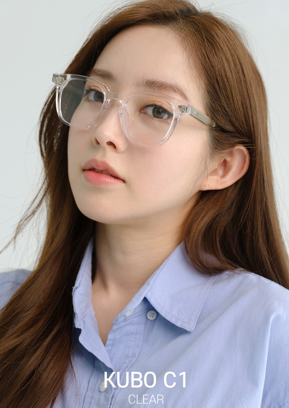 Kính mát Gentle Monster Kubo C1 Square Glasses in Clear Acetate Frame 16