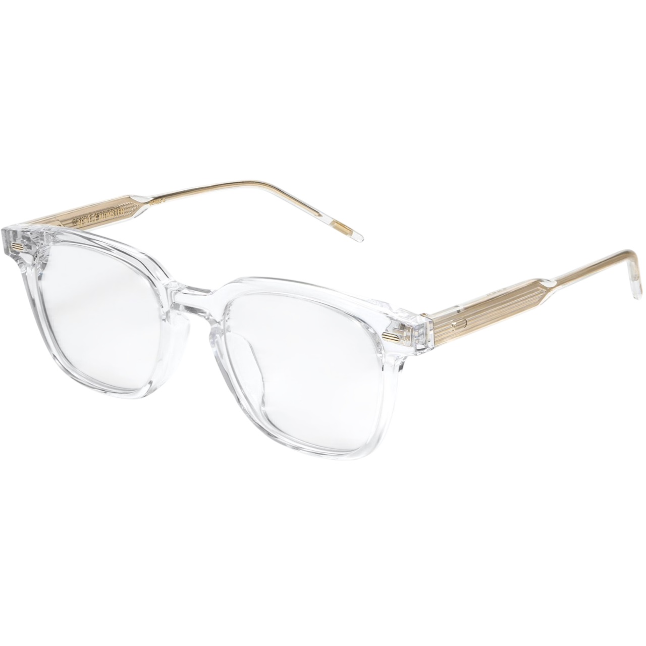 Kính mát Gentle Monster Kubo C1 Square Glasses in Clear Acetate Frame 17